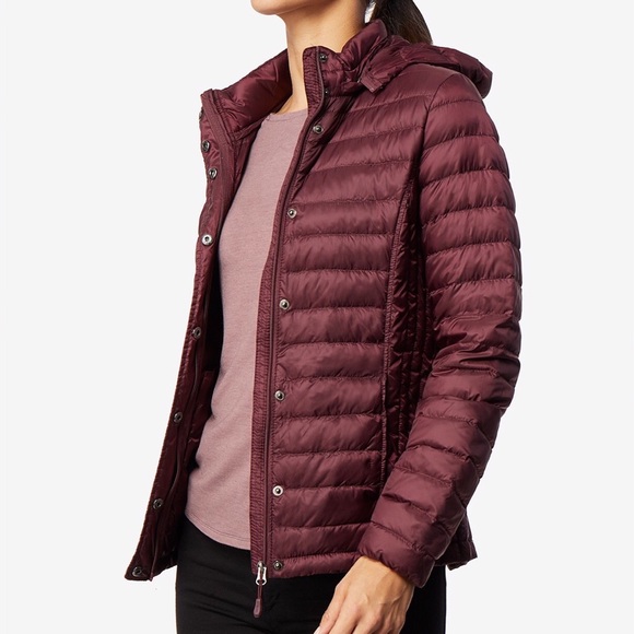 32 degrees packable hooded down puffer coat